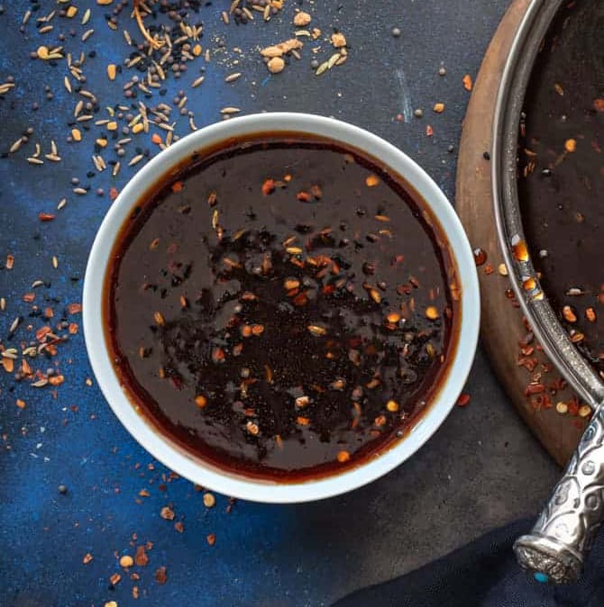 Tamarind Chutney.