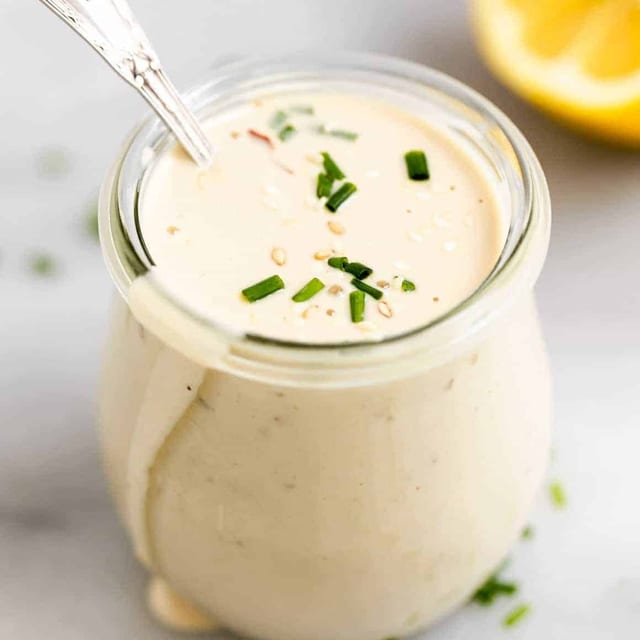 Garlic Lemon Tahini 8 Oz.
