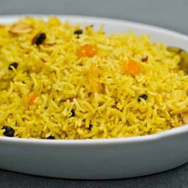 15 spice Basmati Rice Pilaf Tray.