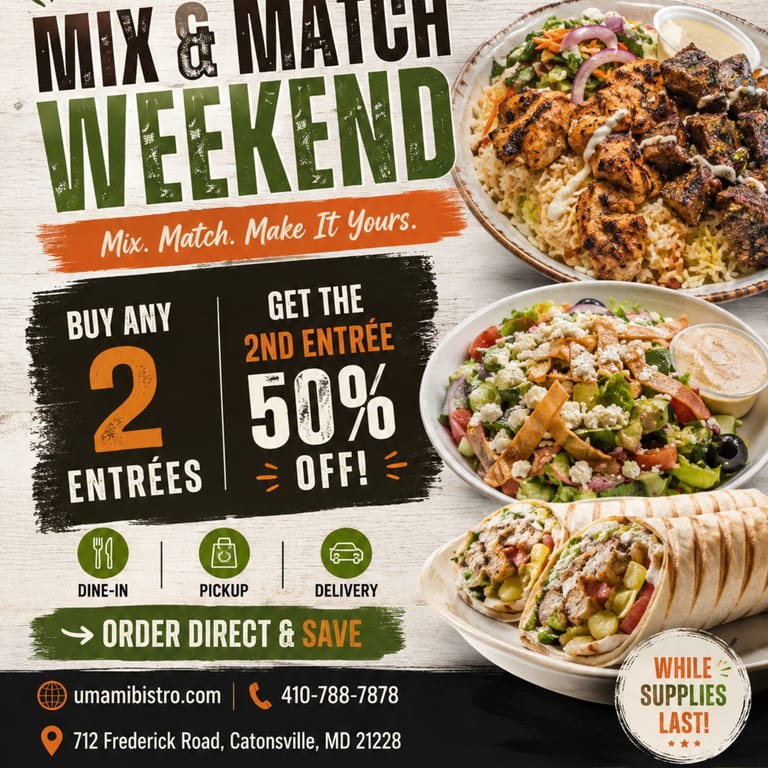 🔥 **MIX & MATCH WEEKEND IS HERE!**
