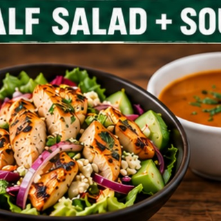 Half falafel Salad (4pcs)