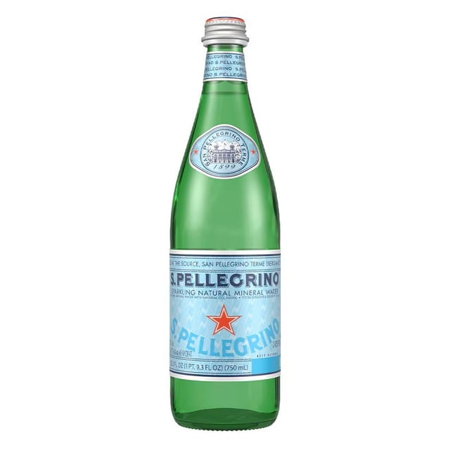 Sanpellegrino Sparkling Water.