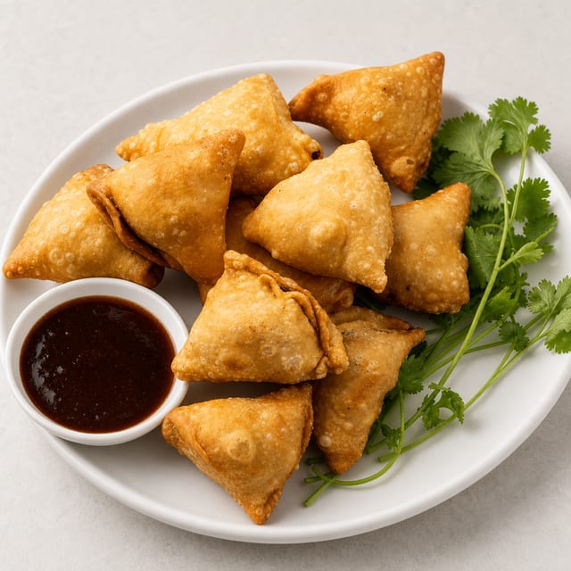 Vegetable Samosas (12 pcs).