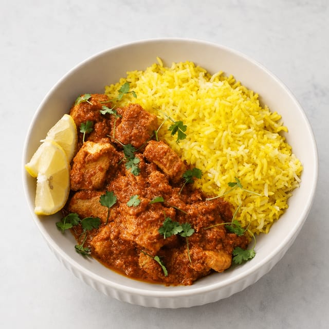 Lamb Tikka Masala.