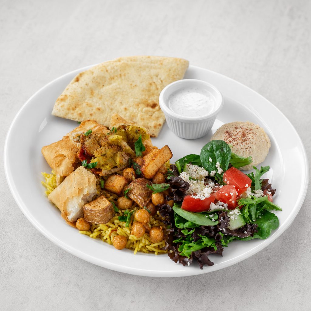 Samosa Chaat.