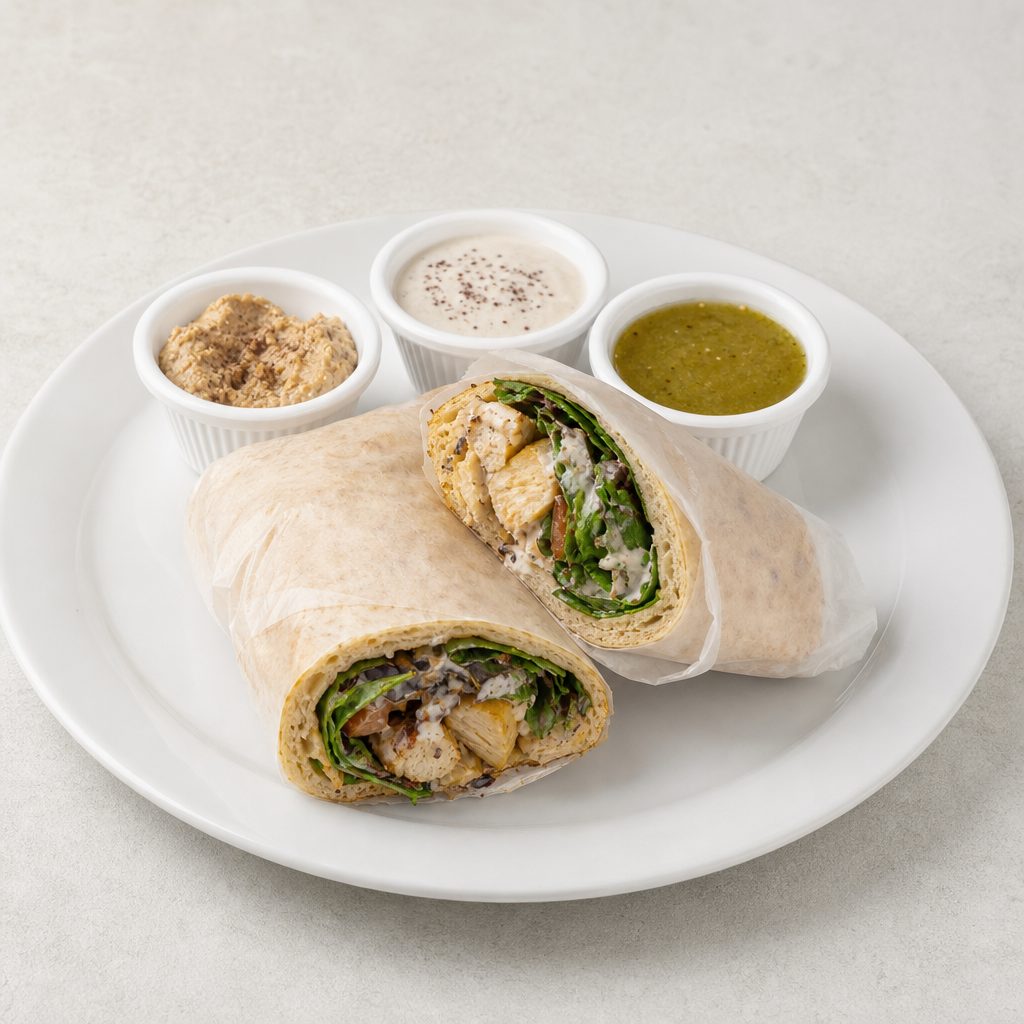 Chicken Shawarma Wrap.
