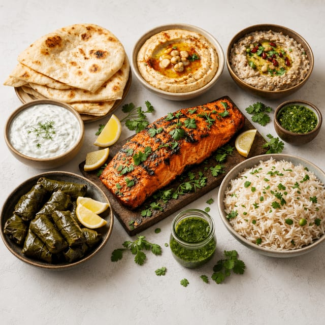 Tandoori Salmon Feast.