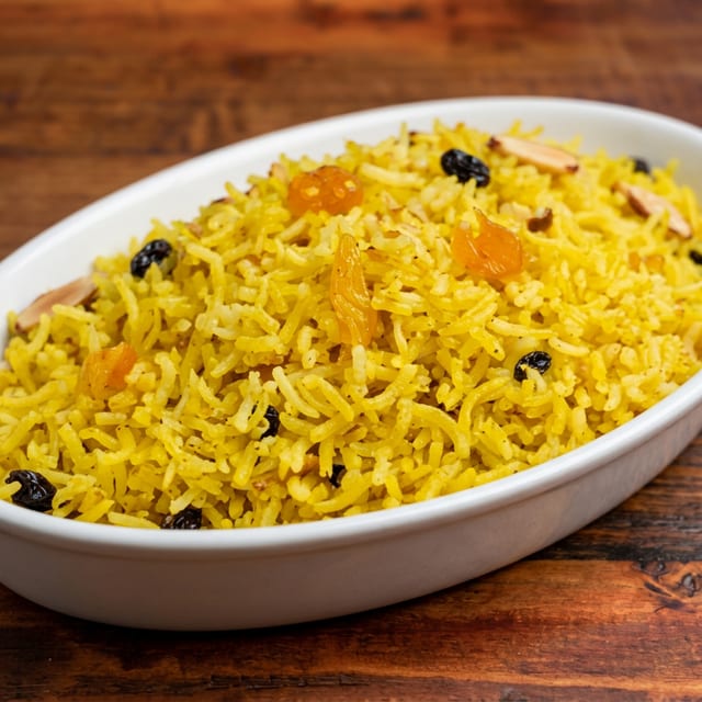 15 spice Basmati Rice Pilaf Tray.