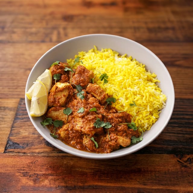 Lamb Tikka Masala.