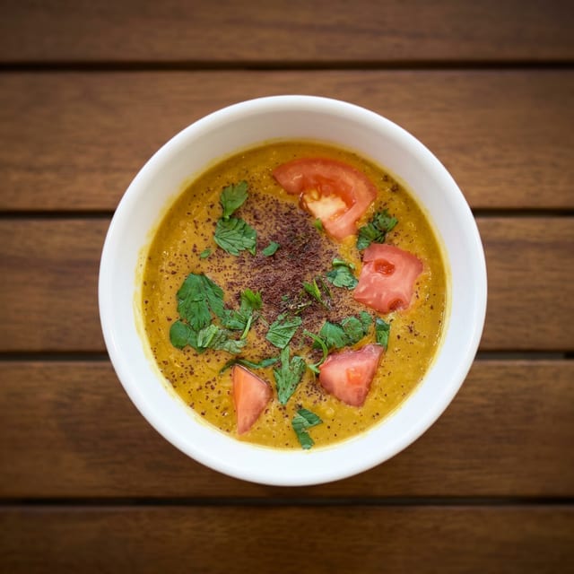 Lentil Soup (V+gf).